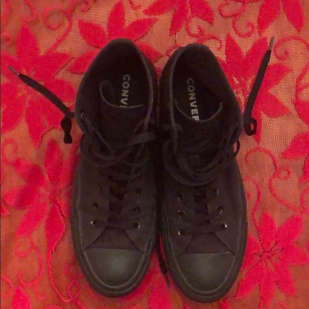 Black Hightop Converse